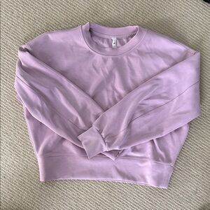lululemon athletica Lavender Crew Neck Sweater